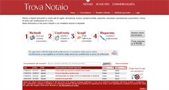 Desktop Screenshot of napoli.trovanotaio.it