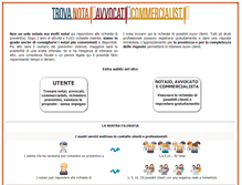 Tablet Screenshot of procuramandato.trovanotaio.it